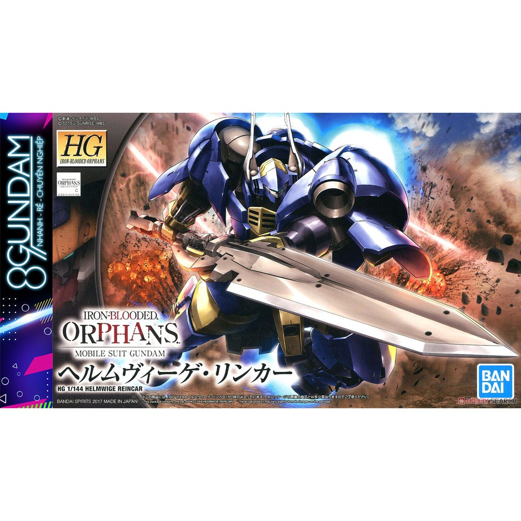 Gundam Hg Iron Blooded Orphans Mobile Suit Bandai® HG V08RE 0526 Helmwige Reincar 990428