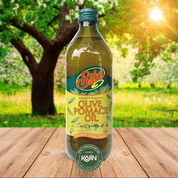 Dầu Oliu Nấu Ăn Kojin Dầu Oliu Nguyên Chất Pomace Nhập Khẩu Ý Chai Thủy Tinh 1L Hàng Mới Về
