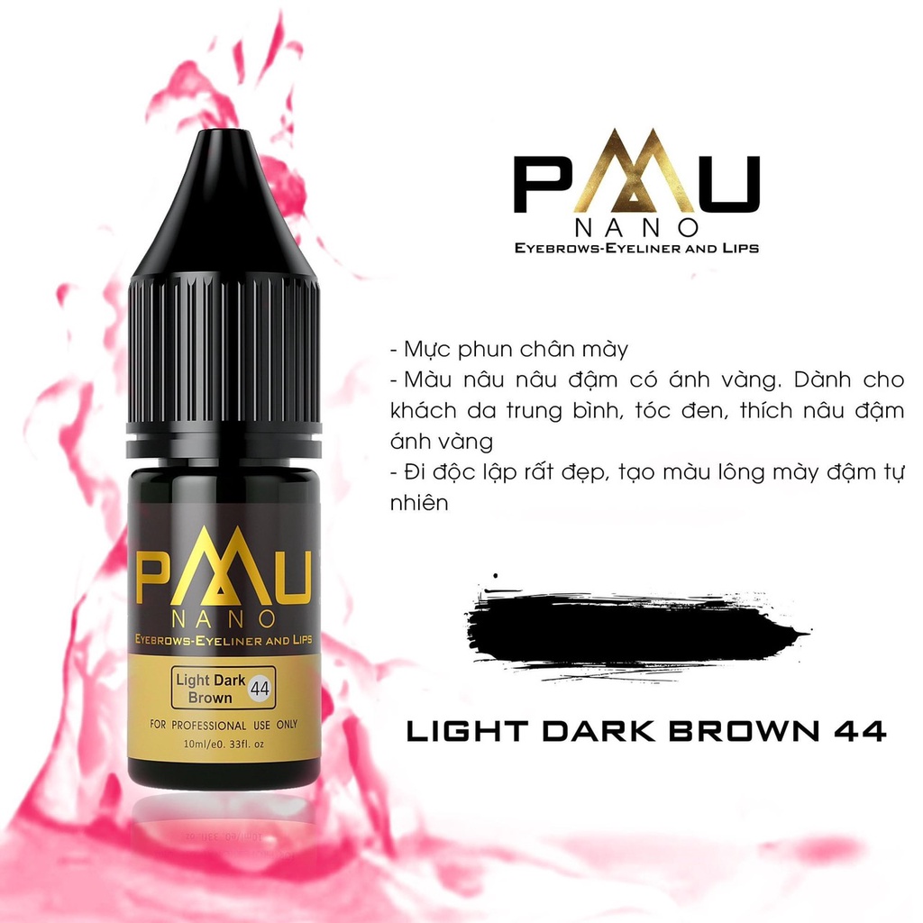 Mực Nano PMU - Hương Phan Phun Mày Minisize / Fullsize