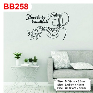 Decal dán trang trí tiệm Barber, Spa, thu hút khách hàng, tạo điểm nhấn, tăng doanh thu  P16