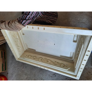Khuôn đúc chậu chữ nhật 95x60 cao 25cm có lòng trong chất liệu nhựa abs dày dặn