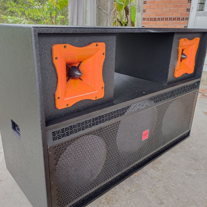 Vỏ Thùng Loa 3 Bass Sử Dụng Main Cục Đẩy Amply Theo Yêu Cầu ...