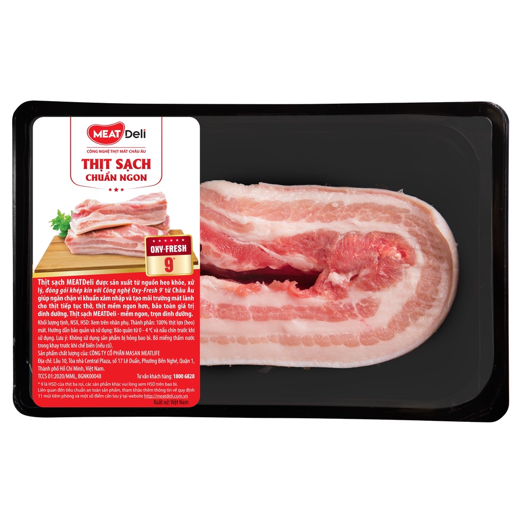 Ba rọi heo chuẩn ngon 350g [MEATDeli HCM] | Shopee Việt Nam