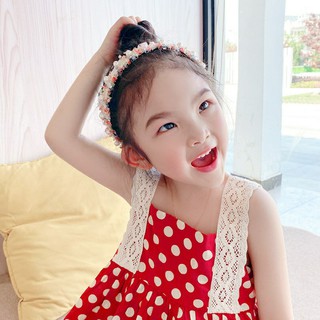 Kẹp tóc bện dây đính đá siêu lấp lánh thời trang