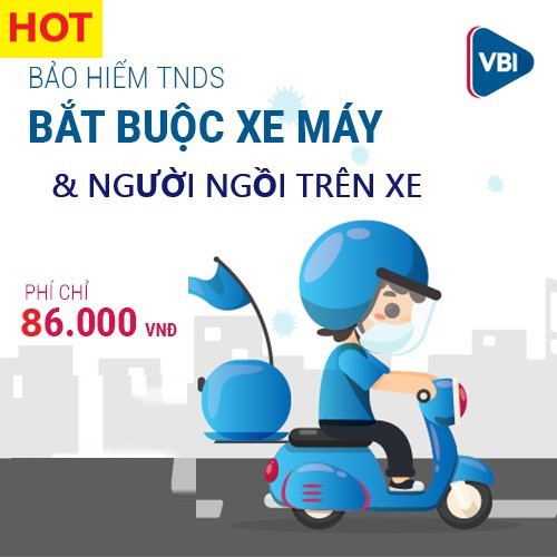[GCN điện tử] Bảo Hiểm TNDS Bắt Buộc Xe Máy <50cc - Bảo hiểm Vietinbank