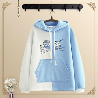 [FREESHIP TOÀN QUỐC] ÁO KHOÁC NỮ FORM RỘNG DỄ THƯƠNG, ÁO KHOÁC NỈ THU ĐÔNG HÌNH MÈO CON UNISEX NAM NỮ DƯỚI 52KG