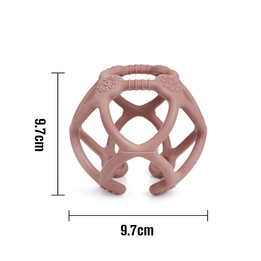 Mô tả Gặm nướu silicone hình quả bóng Haakaa, Nhiều màu sắc, hỗ trợ bé quá trình mọc răng - 2