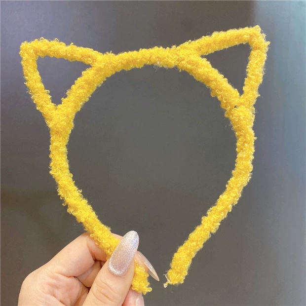Bờm tóc cute Hàn Quốc lông xù tai con vật ngộ nghĩnh nhiều màu sắc
