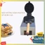 Máy làm bánh Waffle, Nướng bánh kẹp tổ ong Sử dụng Gas