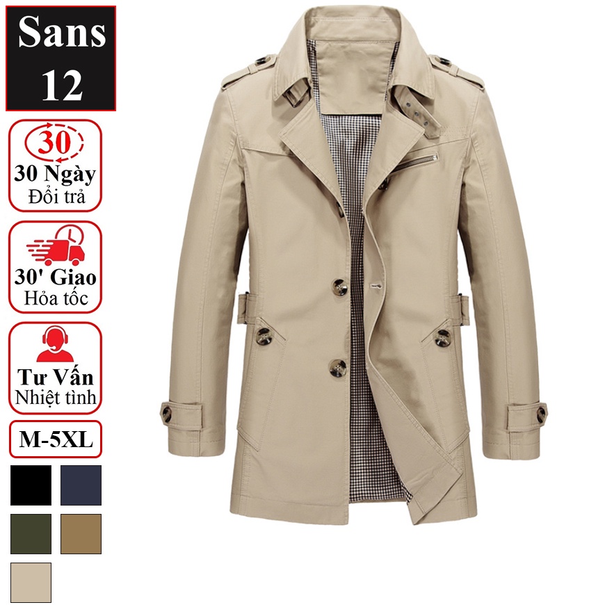 Áo Khoác Kaki Nam Hàn Quốc Manto Sans12 Măng Tô Dáng Ngắn Khaki Blazer  Bigsize To 3Xl 4Xl 5Xl Cỡ Đại 80Kg 90Kg 100Kg | Shopee Việt Nam