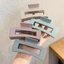 Kẹp tóc càng cua vuông AAA iLita nhám cỡ size lớn cặp búi tóc dễ thương màu trơn hottrend