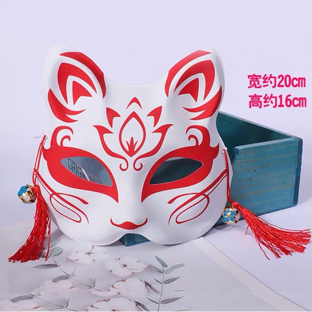 Mặt Nạ Hồ Ly Cổ Trang Nhiều Màu | Shopee Việt Nam