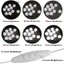 Bóng đèn LED phong cách Bàn trang điểm Vanity Bộ đèn gương USB