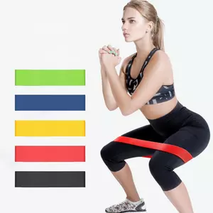 Dây kháng lực co giãn hỗ trợ tập thể dục/yoga tiện dụng