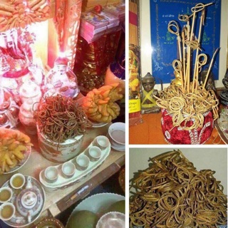 Nhang Vàng Tài Lộc Thái Lan Cuộn Tàn ( Nhang Thần Tài ) - 79 cây dài 30 cm
