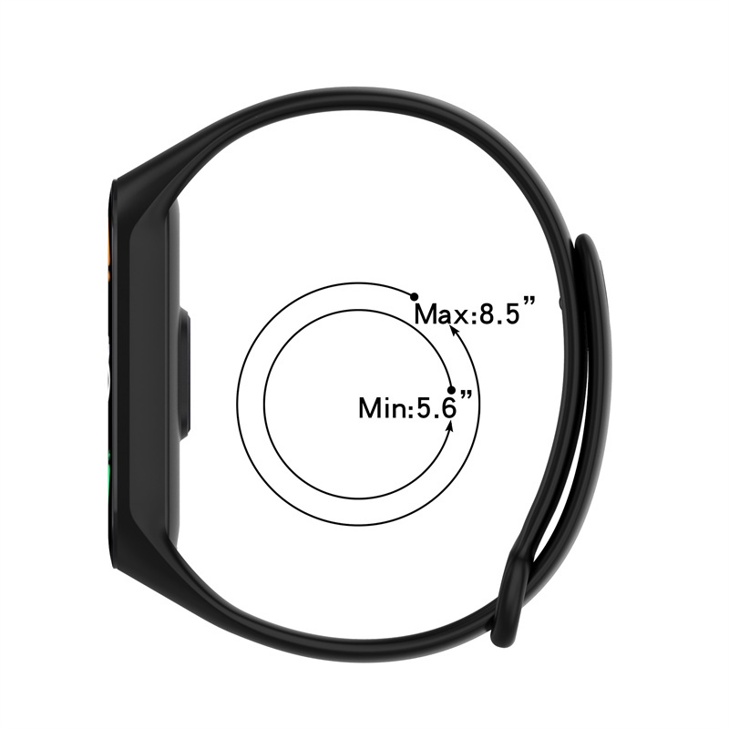 Dây Đeo Thay Thế Chất Liệu Silicon Màu Trơn Cho Xiaomi Smart Band 7 / Mi Band 7 / Miband7
