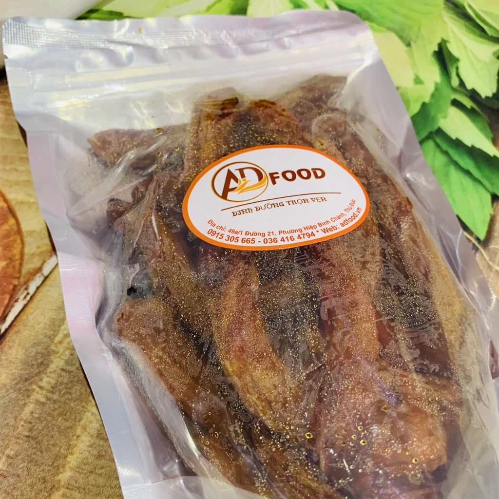 chuối sấy dẻo nguyên trái khối lượng 1kg