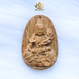 Mặt Phật Bản Mệnh Trầm Hương Tốc Việt Tự Nhiên Theo Tuổi Đeo Cổ/Đeo Tay - Mộc Trầm Hương MTH
