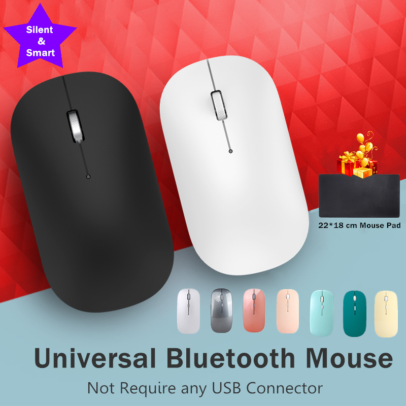 Chuột Bluetooth 5.1 1800 Dpi Cho tablet táo laptop táo Tablet Laptop Tiện Dụng