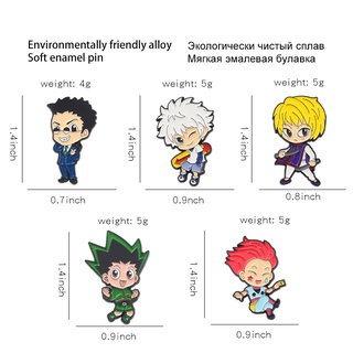 Set 3~5 Huy Hiệu Cài Áo Hình Nhân Vật Hoạt Hình Demon Slayer Độc Đáo