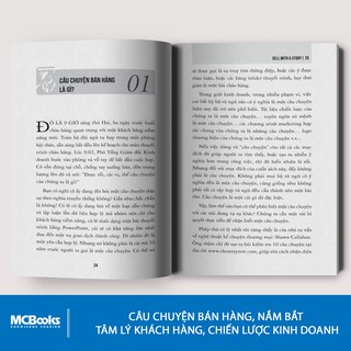 Sách Bizbooks - Nghệ Thuật Bán Hàng Bằng Câu Chuyện