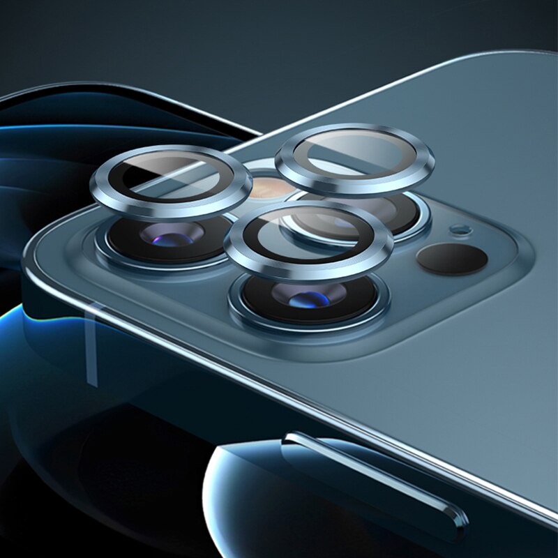 Tương Thích Cho iPhone 17 Pro Max Vòng Kim Loại Kính 16 Pro Max 17 Air Diamond Camera Bảo Vệ Ống Kính Bao 15 Pro MAX Nắp Bảo Vệ