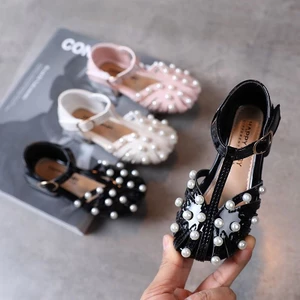 sandal cho bé - dép rọ đính ngọc siêu hót, siêu sang cho bé gái size đại 2122