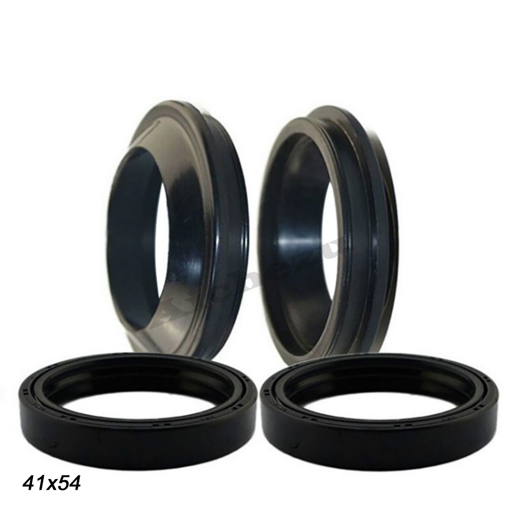 Xe Máy 41x54x11mm Cao Su Giảm Chấn Phuộc Trước Dầu Seal Cho XR250L VFR400 VFR800F ZX600 ZR1000 GSX750F