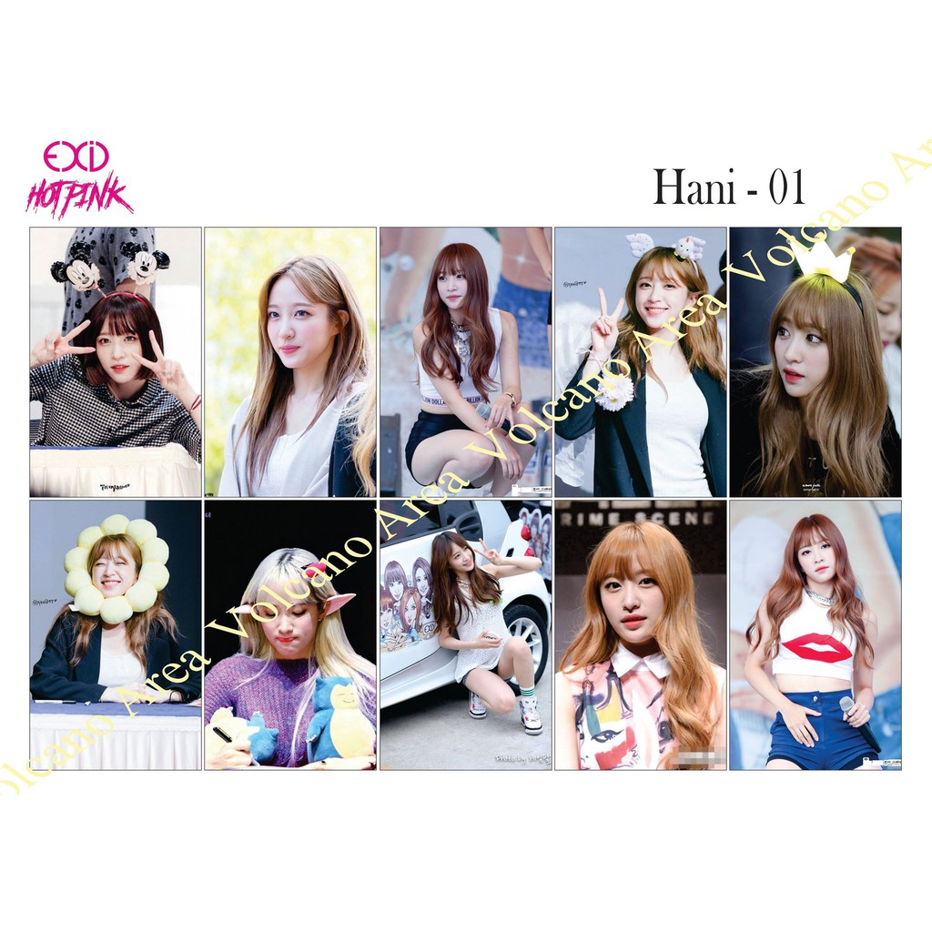 [EXID] Set Sticker Hani - có nhiều mẫu hình dán Kpop (1 mẫu) | Shopee ...