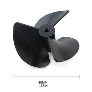Hl Lắp đặt dễ dàng RC Model Boat Paddle Cánh quạt 3 cánh trục 2mm bền bỉ