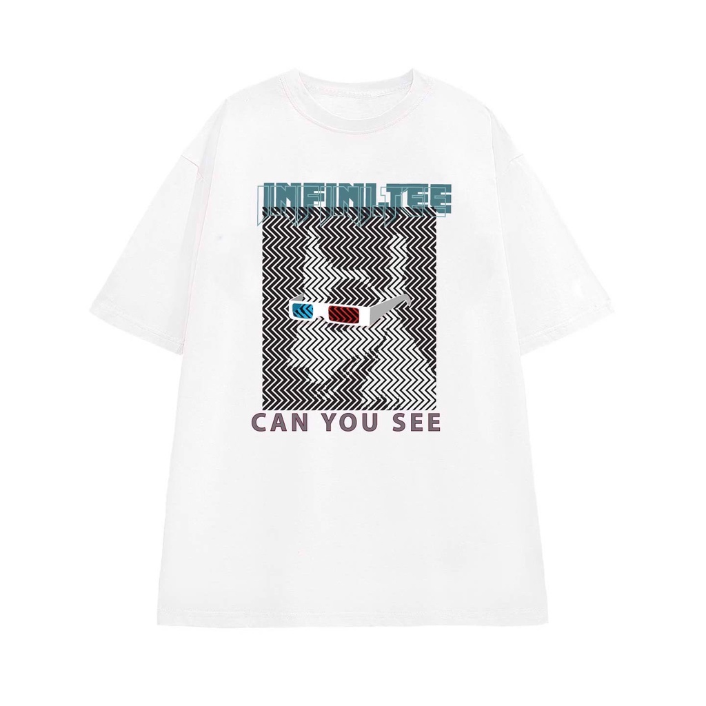Áo thun INFINITEE Fni0291, Thun 100% Cotton - form rộng Unisex.