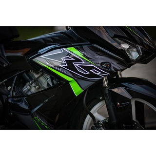 Tem Rời Dán Xe Winner X Mẫu Chữ RS Xanh Lá Đen Cực Chất, Hàng 3 Lớp Chất Lượng Cao .Team Decal