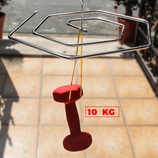 Móc phơi chăn tiện lợi dang xoắn bằng inox không rỉ chịu trọng tải 10kg 88191