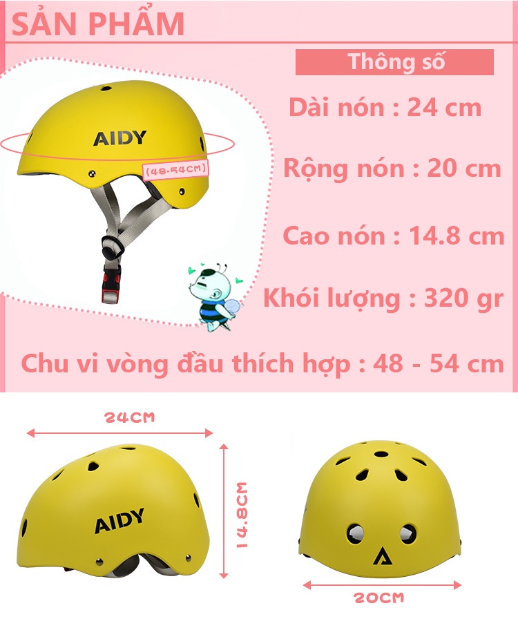 Mô tả Bảo Hộ Tay Chân Cho Bé Bảo Hành 12 Tháng Bộ Bảo Hộ Cho Trẻ Từ 3 Đến 8 Tuổi Gồm 4 Món Cleacco BHTCCB4M Boro Sport - 9