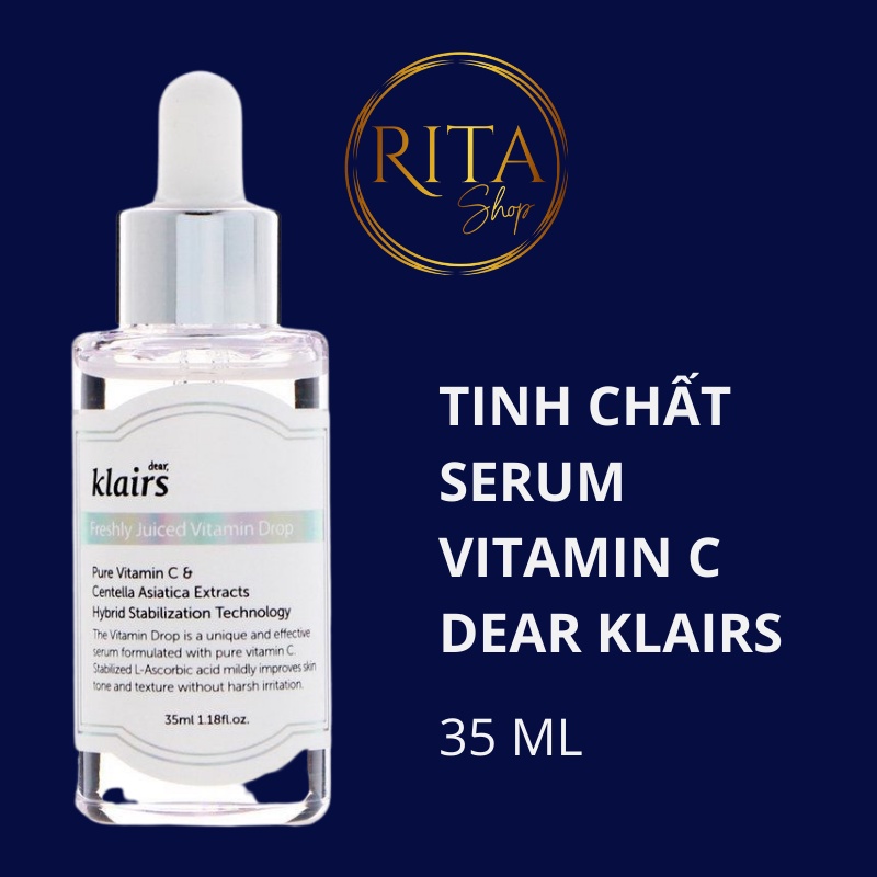 Tinh chất serum vitamin C Dear Klairs Freshly Juice Drops dưỡng sáng ...