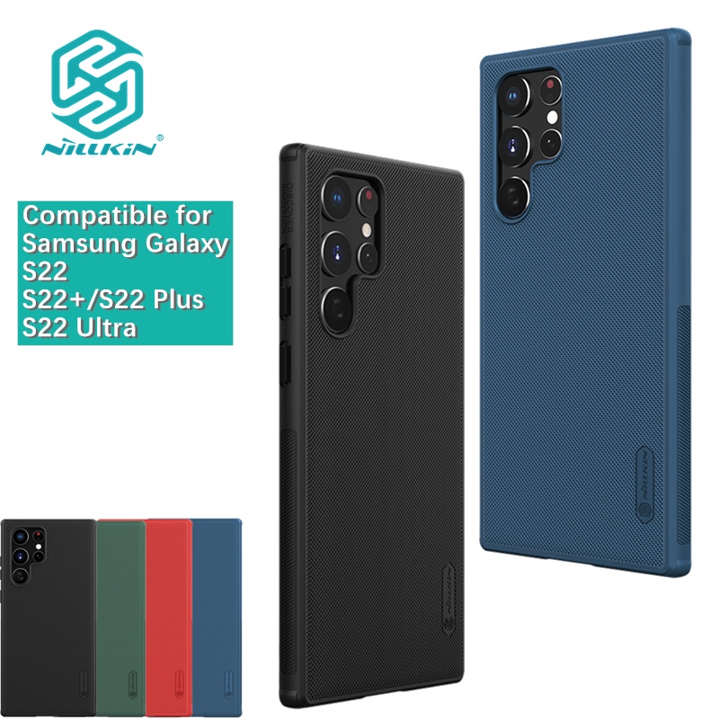 Nillkin Dành Cho Samsung Galaxy S22 Ultra / S22 Plus / S22 + / S23 Ultra / S23 / S23 + / S23 Plus Frosted Shield Pro Nhựa PC TPU Chống Sốc Chống Rơi Ốp lưng Vỏ Bảo Vệ