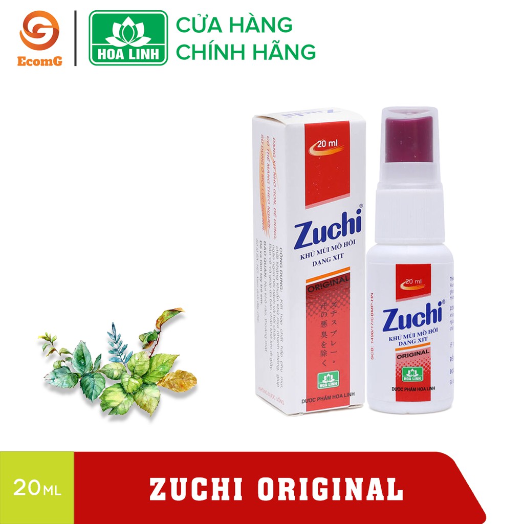 Ảnh Set 3 chai xịt khử mùi Zuchi – Xịt khử mùi cơ thể, hôi nách, hôi chân - CB3- 009 4