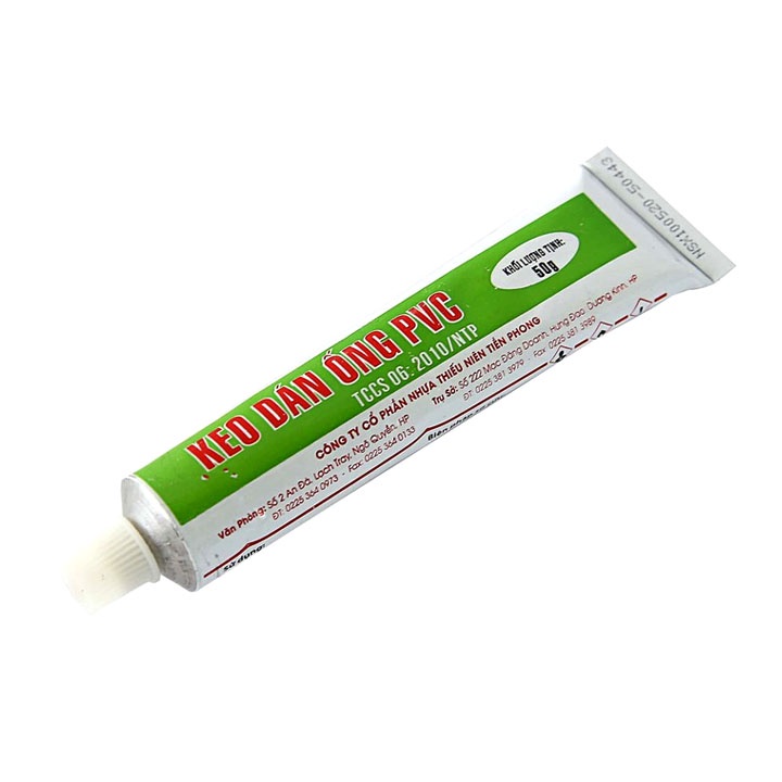 Keo dán ống PVC Tiền Phong, tuýp 15g/50g (tự chọn) | Shopee Việt Nam