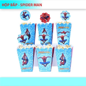 Hộp đựng bắp + tem cắm mẫu bé trai SET 6 cái