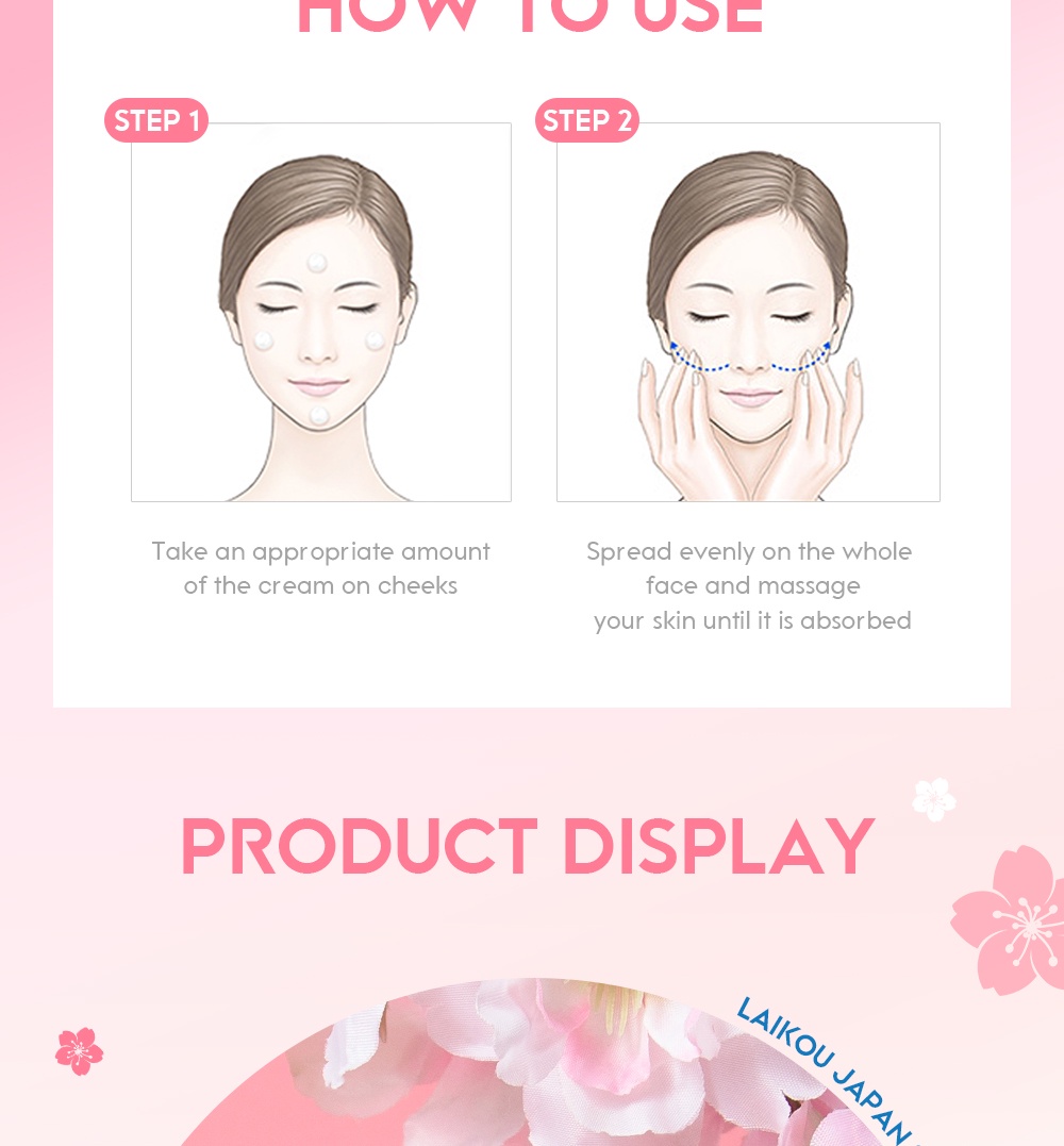 Mô tả Kem dưỡng LAIKOU làm sáng da chống lão hóa chuyên dụng 60g - 9