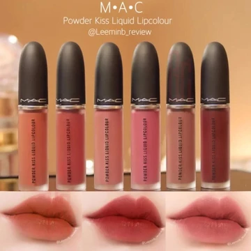 [𝗚𝗢𝗠 𝗢𝗥𝗗𝗘𝗥] Son Mac Kem, Mac Powder Kiss Liquid Lipcolour, BST Son Kem Lì Mac Chính Hãng New