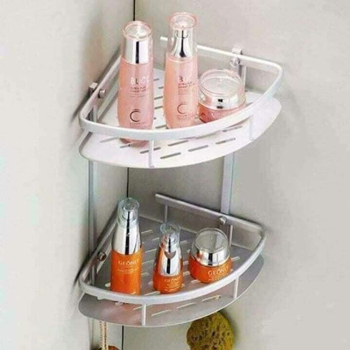 Kệ góc nhà tắm inox 2 tầng | Shopee Việt Nam