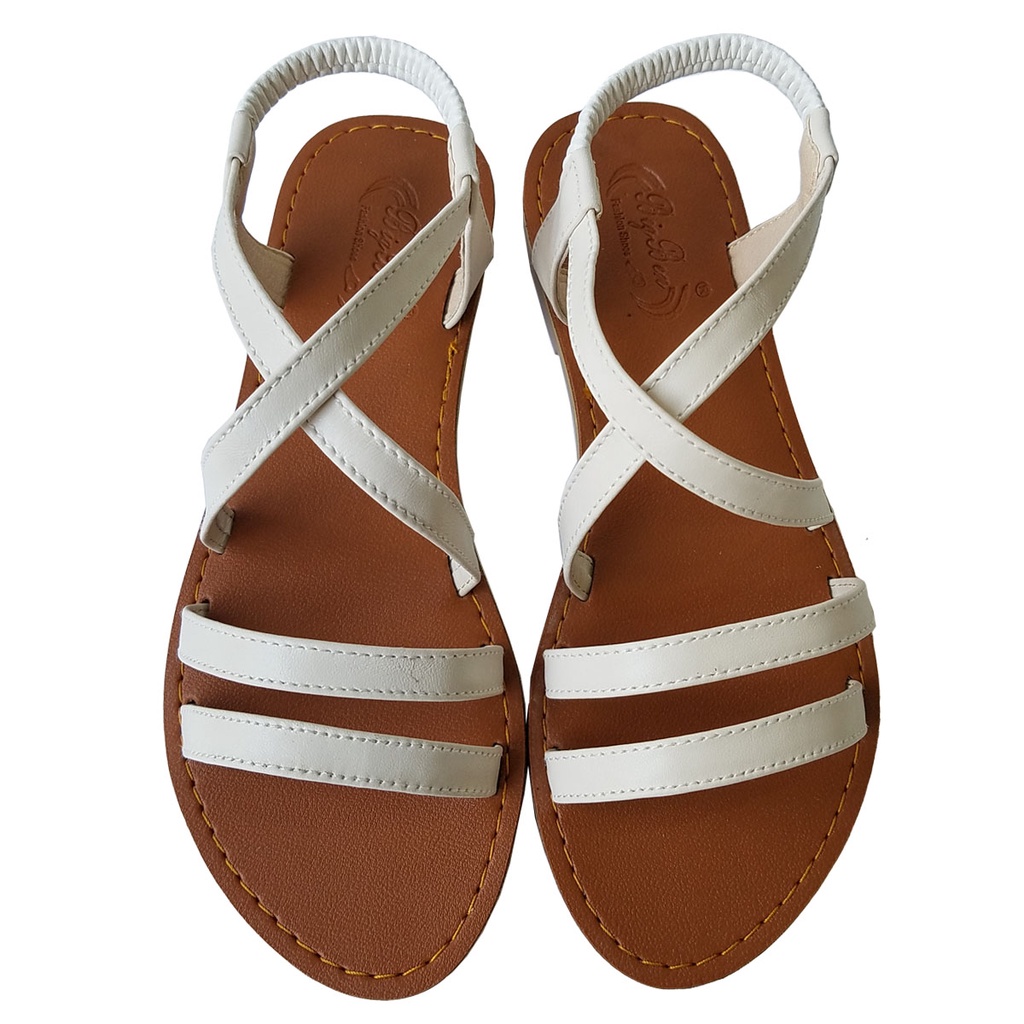 Giày Sandal Nữ Da Bò Thật BIGGBEN Cao Cấp HKD575