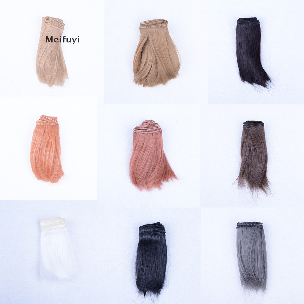 [Meifuyi] 10cmx100cm DIY Welf Fringe Wig Hightemperature Wire Hair for