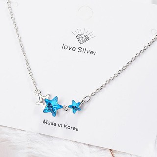 Dây chuyền ngôi sao xanh BHDC186