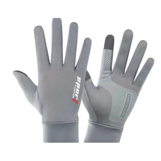 Găng tay cotton mát mẫu 1 thoáng mát, chống nắng chống trượt