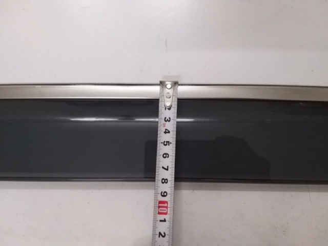 Vè che mưa chỉ INOX xe Toyota Innova 2006 - 2024, 2025 Hàng cao cấp - Giá 1 bộ