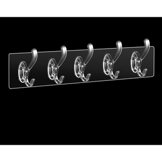 1 Miếng Dán Móc Treo Đồ Dán Tường Siêu Dính Chịu Lực Đa Năng Trong Suốt rẻ vô địch chịu lực