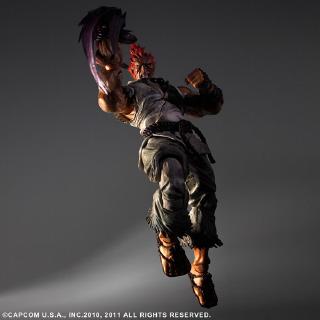 Chơi Arts Kai Super Street Fighter IV Gouki White Akuma Biến thể Nhân vật hành động