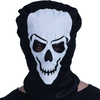 Áo Liền Quần Xương Người Cho Lễ Hội Halloween - Trang Phục Cosplay Kín Đen